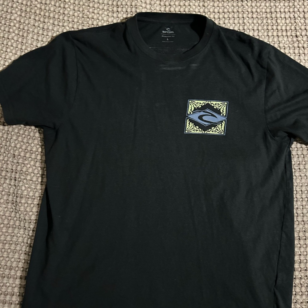 Rip Curl Black Short Sleeve Tee
